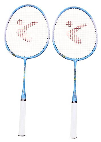 GAROZATION Aluminium Badminton Racket Set Cartoon Federballschläger Für Outdoor Sport Leicht Und Perfekt Für Farbe Ideal Für Training Und Spiel