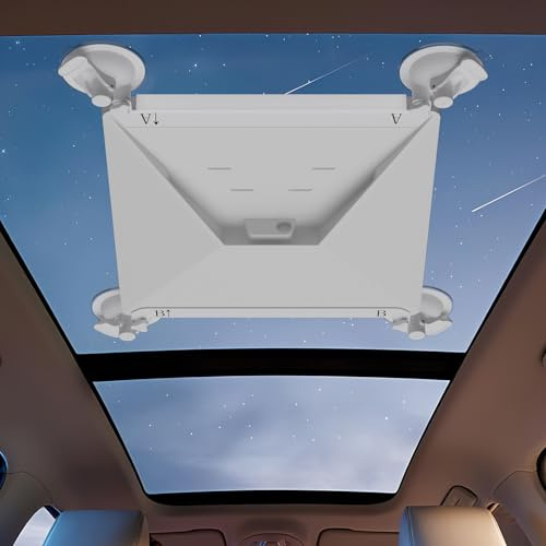Starlink Mini Support de Voiture – Mécanique Durable pour fenêtre de Toit ouvrant avec Coussinets antidérapants – Support en Acier au Carbone pour Signal Satellite Stable dans Les Camping-Cars