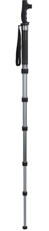 Monopode de Caméra Extensible, Monopode de Voyage Portable en Aluminium avec Poignée de Bâton de Marche et Sac de Transport, Base de Support pour DSLR,6Sections jusqu'à 68,5 Pouces