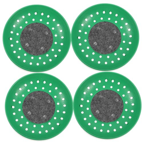 DRESSOOS 4pezzi Ciotola per Nidi di Piccioni in ABS Ciotole per Allevamento di Piccioni e Nidificazione Nido per e Uccelli Vassoio per Uova di Piccione