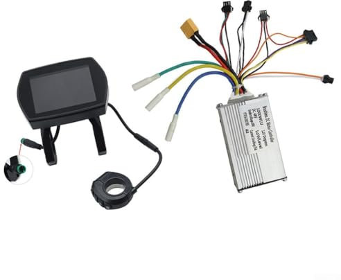 Contrôleur 48 V/25 A 1000 W avec écran LCD pour trottinette électrique G2 Pro, construction en alliage d'aluminium, installation, 25,4 cm (ensemble)