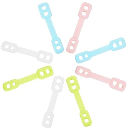 50 Pcs Windproof Washing Line Pegs, Non-Slip Silicone Outdoor, Mix Color | Dual-security clip locks line & fabric; durable rust-free plastic, no marks on clothes, ideal for laundry and travel use.