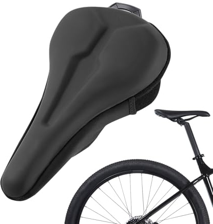 para Asiento de Bicicleta, de Silicona, Impermeable, Antideslizante, para sillín de Bicicleta, para Carretera, montaña, Viajes, Carreras, equitación, Mujeres y Hombres