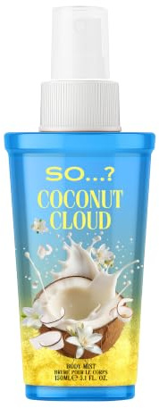 SO...? Delish Coconut Cloud Body Mist Fragrance Spray 150ml