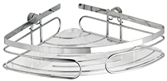 WENKO Eckablage Premium Edelstahl Glänzend