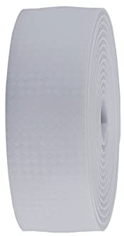BBB Cycling - Cinta de manillar Raceribbon - Fácil de limpiar - Agarre perfecto en cualquier clima - Adhesivo resistente al agua - Accesorios para bicicletas - Blanco/Carbón