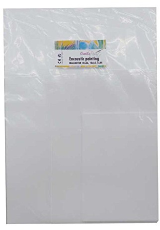 Meyco NEU, NEU! Jetzt 300 g/m2 - Encaustic Malkarten seidenmatt, DIN-A4, 50 Stück