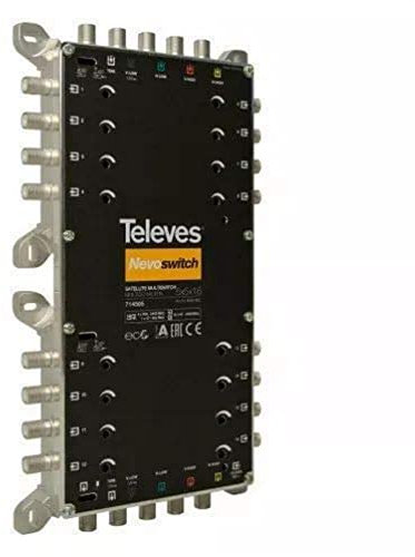 Televes 714505 - Multiswitch nevoswitch 5x5x16 terminal cascada