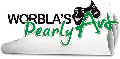 Plaque en matériau thermoplastique Worblas Pearl/Pearly Art Taille S (50 x 37,5 cm pour bricolage/cosplay)