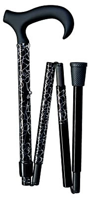 Gastrock Faltbarer Gehstock Schlank-faltstock Carbon Filligran