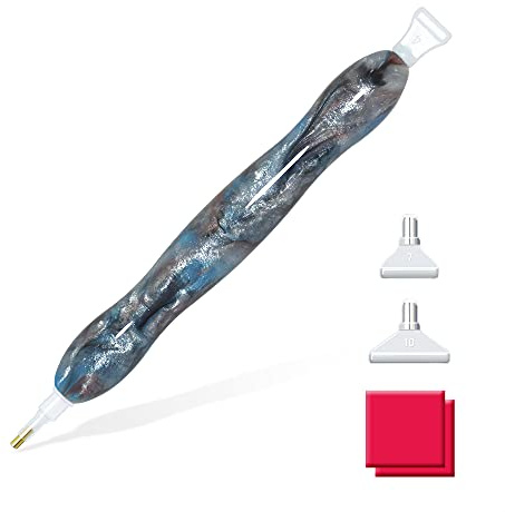 RECORDARME Diamond Painting Stifte,Ergonomisch Diamond Painting Stift, DIY Diamant-Malerei Zubehör und Werkzeuge für Diamant Malerei