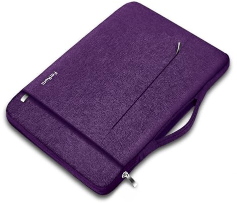 Ferkurn Laptop Case Sleeve Cover Computer Chromebook Case, 14 14.5 inch | Compatible with MacBook Pro M5/M4/M3/M2/M1, HP OmniBook Pavilion Chromebook EliteBook, Dell, ASUS, Acer, Ideapad, Purple