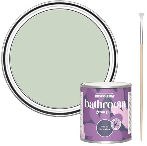 Rust-Oleum Mould-Resistant Green Bathroom Grout Paint -Laurel Green 250ml