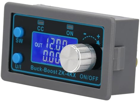 Jadeshay Convertidor de DC, Fuente de Alimentación Ajustable Convertidor CNC Programable 4KX Fuente de Alimentación Regulada de 0.5 a 30V 4A