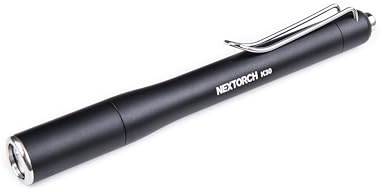 Nextorch K30 Professional Pen Torch with Clip, 850 Lumen Rechargeable Pocket Flashlight, 4 Modes, IPX7 Waterproof, LED Penlight Powerful Inspection Pen Light Pen-Shaped Work Light