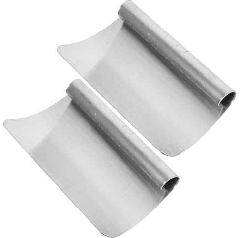 Garneck 2pcs Stainless Steel Pig Hair Remover Tool for Manual Hair Removal Sturdy Ergonomic Handle Suitable for Home Use and Animal Grooming