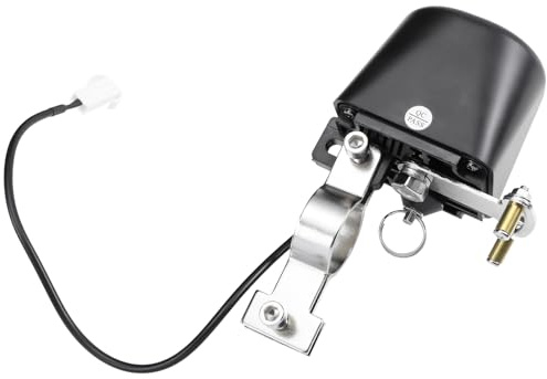 SHINEOFI Automatic Shut-off Controller for Water and Natural Gas Valves with Leak Prevention, Abs and Stainless Steel Construction, Suitable for Controlling Gas and Water Pipeline Valves