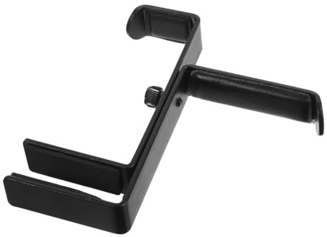 LOLIPPYY Porta Cuffie da Parete in Ferro Solido Supporto Auricolari Muro per Scrivania Gancio Reggi Cuffie Gaming Resistente e Facile da Installare per Casa Ufficio e Negozio