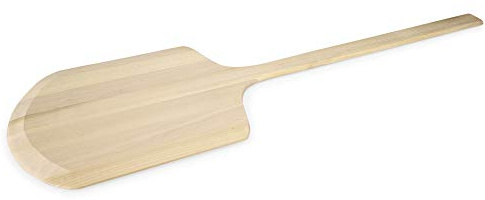 WAS Germany Holz Pizzaschaufel 30 x 40 cm - Pizzaheber Brotschieber Holzplatte große Fläche Pizzabacken Brotbacken in Pizzaofen, Ofen - 2298 105