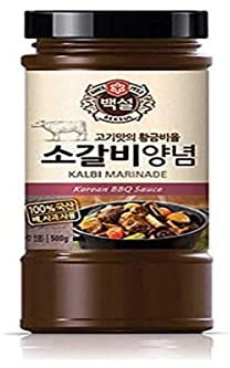 Beksul Beef Kalbi Marinade Korean BBQ Sauce, 290 g