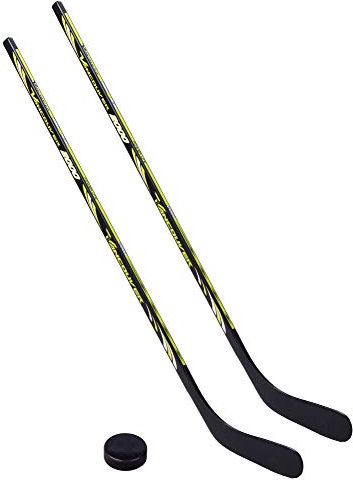 Vancouver 2 x Eishockeyschläger 2000-100 cm, Kids Plus 1 Puck