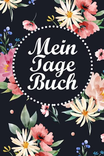 Mein Tage Buch: Kalender zur Dokumentation der Menstruation - Zyklus Tagebuch mit Monatsübersicht und extra Notizfeldern für jeden Perioden-Tag (2023, Independently published, Schwarz, A4, 109 Seiten)