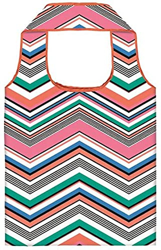 Moses Shopper ECO faltbar Zickzack 40 x 66 cm Polyester