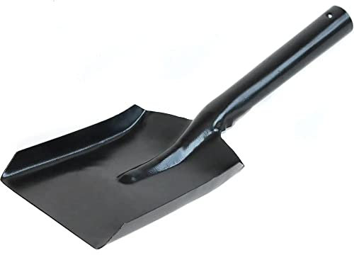 5 Inch Black Metal Coal Ash Hand Shovel Scoop Fire Stove Household Fireplace Trowel