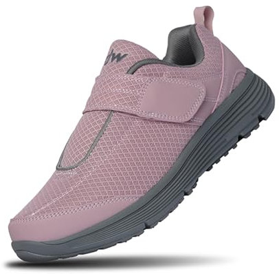diawin Anchos Zapatos para Mujer – Punta Amplia, Extra Profundidad, Forro Suave, Comodidad para Pies Sensibles e Hinchados, Diabéticos