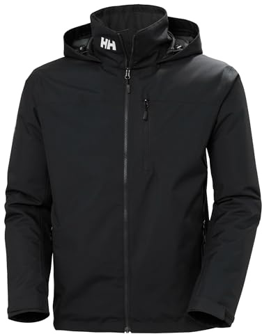 Helly Hansen Herren Midlayer Crew Jacke 2.0 mit Kapuze, Wasserdichte, Isolierte Outdoorjacke