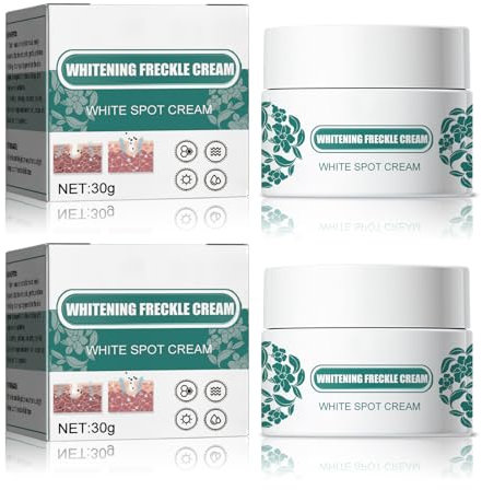 Crema sbiancante e anti-lentiggini, Crema idratante per il viso per la cura della pelle, Trattamento Anti Invecchiamento per Iperpigmentazione, Adatta a Tutti i Tipi di Pelle