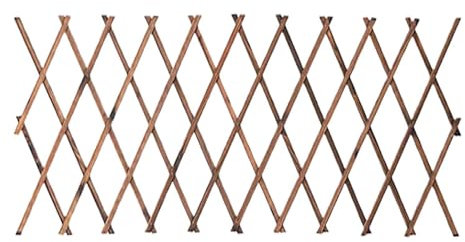aus Holz – erweiterbares Holzgitter | Stützweide | Rankhilfe | Gitterzaun für Kletterpflanzen | Gitterzaunpaneele | Gartenholzzaun | Rankgitter