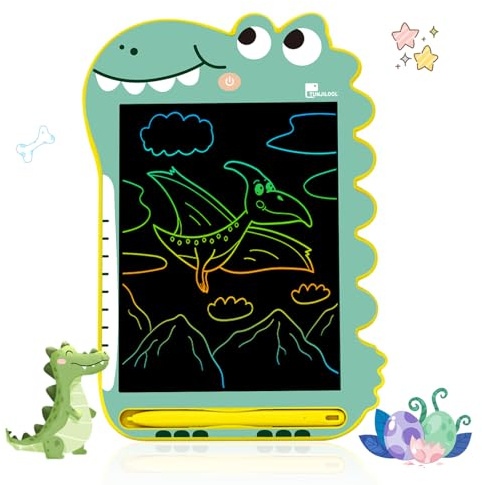 TUNJILOOL LCD Writing Tablet, 8.5 Inch Drawing Pad for Kids, Dinosaur Toys Doodle Board Travel Toys for 3 4 5 6 Year Old Boys Girls Toddlers Birthday Gifts