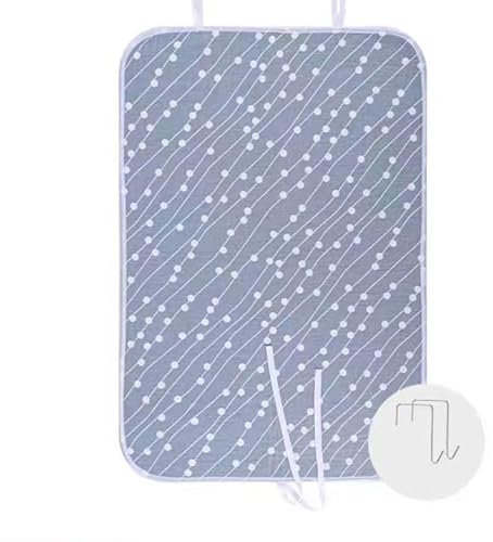 Tragbare Bügelmatte – Hitzebeständige Bügeldecke für Tischplatte, Bügelbrett-Alternative mit Polsterung – perfekt für unterwegs Bügeln und platzsparende Lösungen