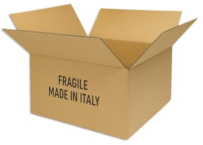 Scatole Cartone Doppia Onda 50x40x30 cm (10 Pezzi) | Super Resistenti per Trasloco, Spedizione e Stoccaggio | Qualità Italiana