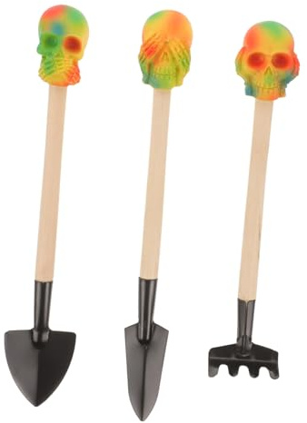 Toddmomy Pelle à Pellets et Mini Outils de Jardinage Truelle à Main et Râteau-Pelle pour Plantes Vertes et Succulentes