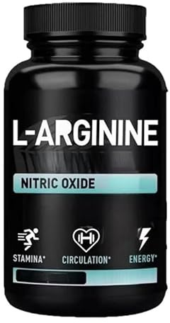 L-Arginina, Ossido Nitrico, per Supportare Energia, Circolazione