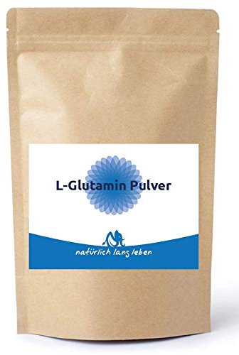 L-Glutamin Pulver 500 g, rein & ohne Zusätze, Aminosäure in höchster Qualität