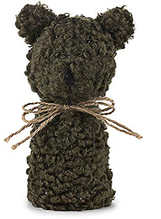 Baden Eierwärmer Teddybär olivgrün
