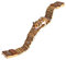 Natural Living Leiter für Hamster, Spielzeug und Zubehör, Ratten, Rennmäuse, Bettzeug, Zwergröhrchen, Hängematte