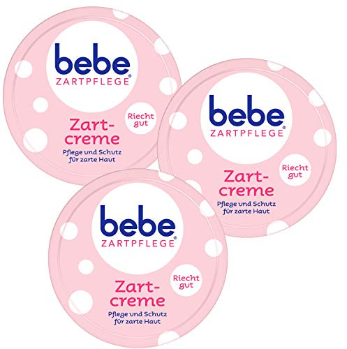 Bebe Soft Care Lot de 3 crèmes de soin et de protection pour peaux délicates Parfum agréable 150 ml