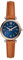 Fossil Watch for Women Carlie , Quartz Movement, 28 mm Silver Stainless Steel Case with a Leather Strap, ES4701