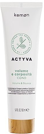 Kemon Actyva Volume e Corposità Conditioner – pflegende Haar-Spülung für feines Haar, Haar-Pflege ohne Silikon für mehr Volumen - 150 ml