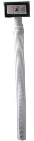 Talea PP weiß Schlauch330mm Überlaufrohr für Küche Waschbecken 63.5 * 40mm QY012C019-K
