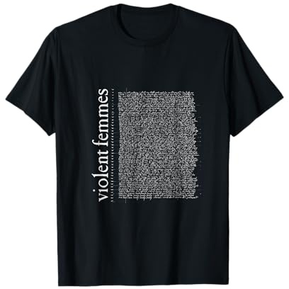 Violent Femmes - Producto oficial - Letra autotitulada Camiseta