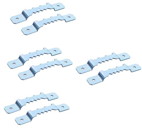 BESTonZON 40 Pcs Crochet Chevalet Porte-Vêtements Cintre Photo Cintres Double Trou Cintres En Manche À Balai Poteau De Remplacement Photo Matériel De Suspension Cintre Avec