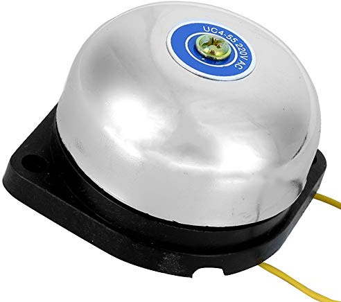 Campana Elettrica in Acciaio Inossidabile, 220V 5W, 55mm, Senza Scintilla, per Scuole e Fabbriche