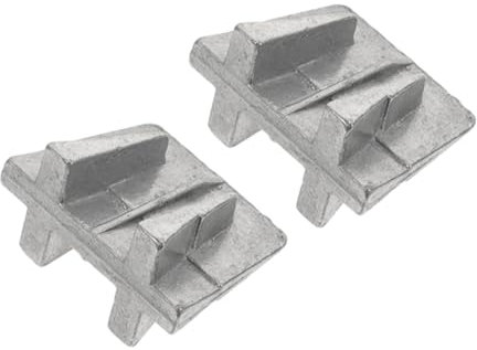PartyKindom Metallkeile Für Hammer Und Axtstiele 2 Stück Aluminiumkeile Befestigungskeile Stabil Geräuscharm Möbelfixierung Für Holzwerkzeuge Und Möbel