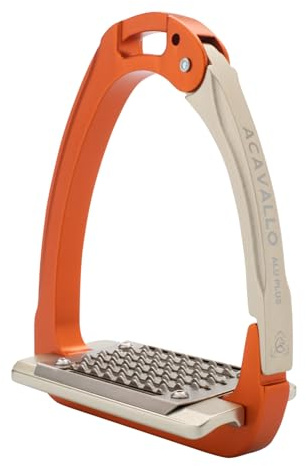 Acavallo Aluplus 2.0 Steigbügel, One Size, orange