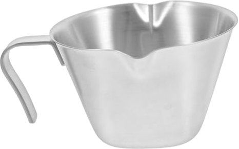 Zerodeko Tazzine Da Caffè Espresso in Acciaio Inossidabile Misurino Per Caffè Con Design Scala Tazza Da Lattper Casa Per Estrazione